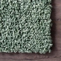 NuLOOM Kara Solid Shag Area Rug Shags