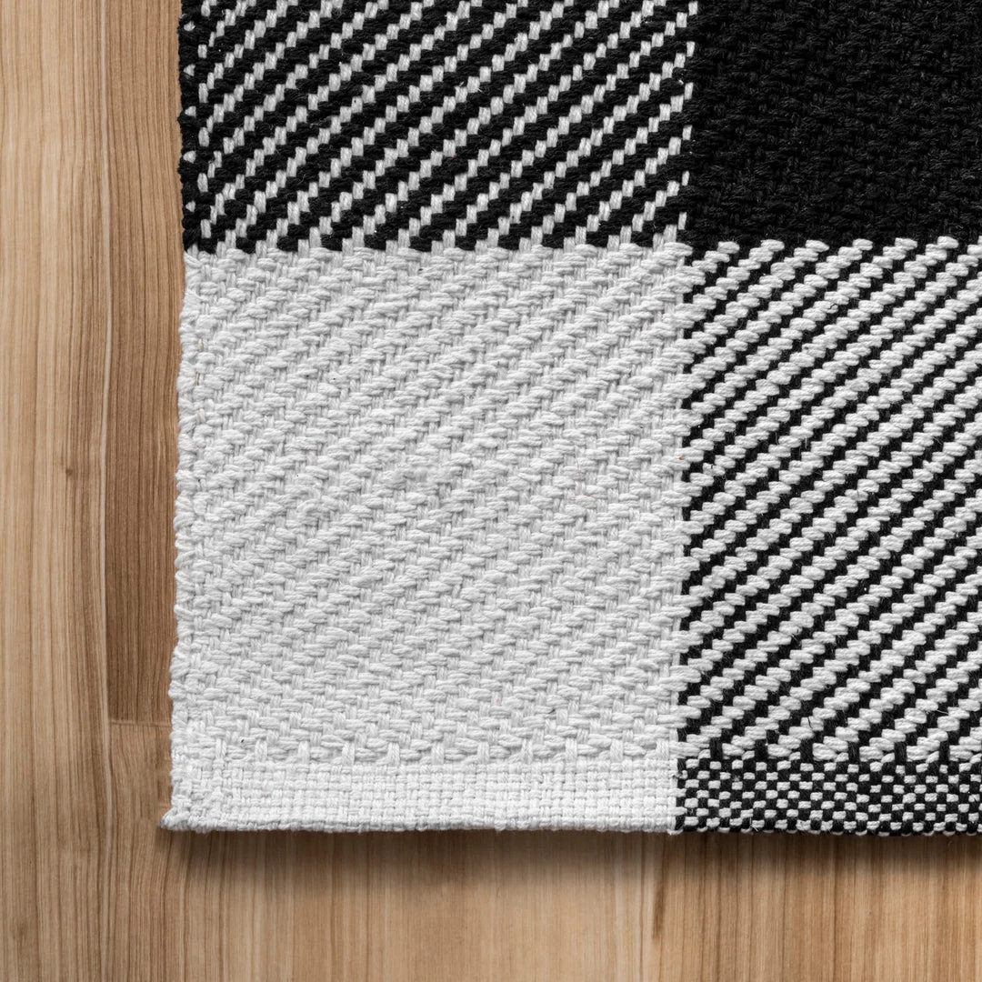 NuLOOM New Arrivals Rylie Buffalo Plaid Flatweave Area Rug 4 NuLOOM New Arrivals Rylie Buffalo Plaid Flatweave Area Rug