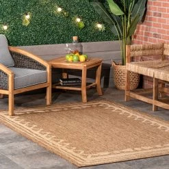 NuLOOM New Arrivals Keaton Casual Bordered Indoor/Outdoor Area Rug 21 NuLOOM New Arrivals Keaton Casual Bordered Indoor/Outdoor Area Rug