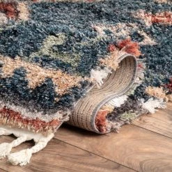 NuLOOM Southwestern Rosemarie Moroccan Tassel Shag Area Rug New Arrivals