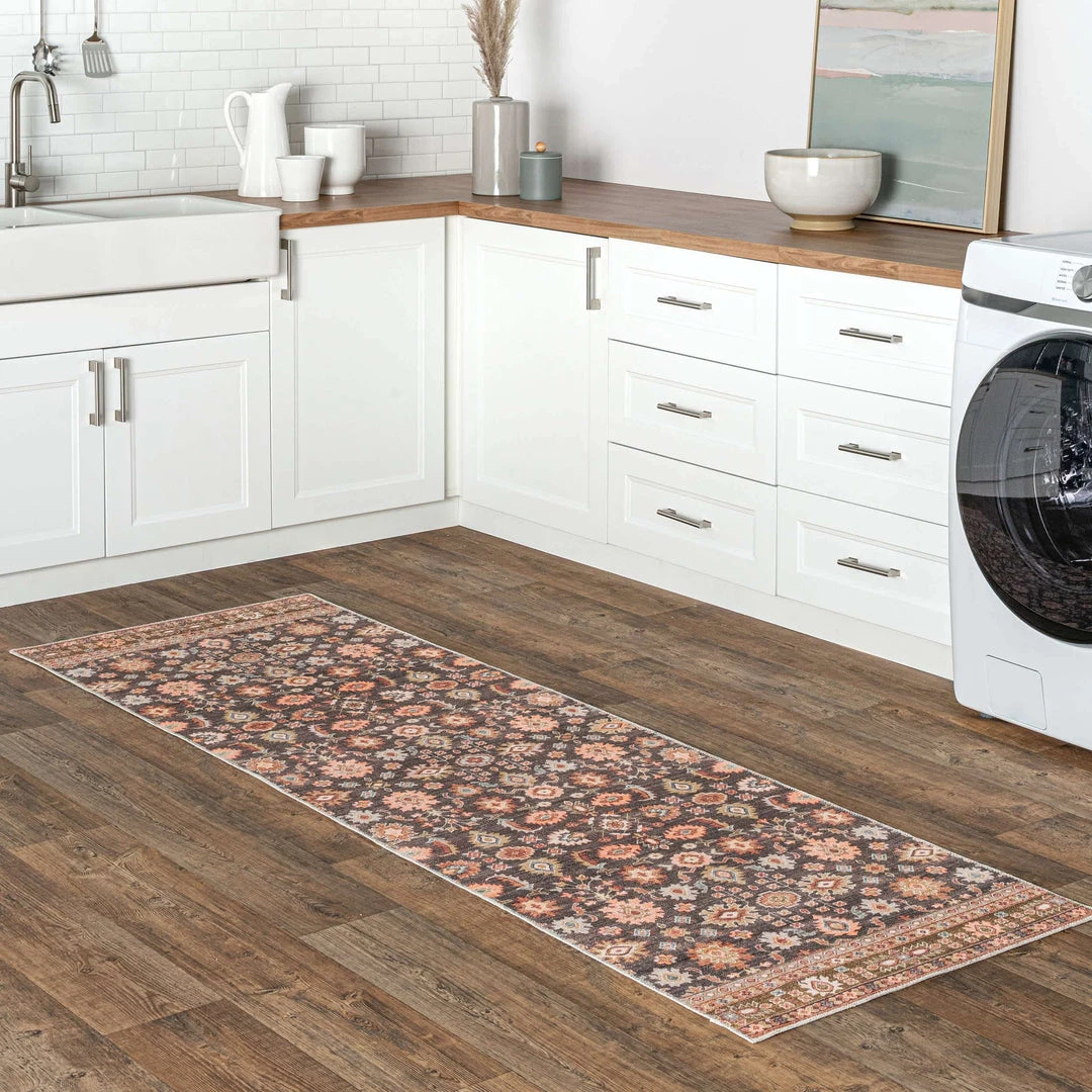 NuLOOM New Arrivals Claire Washable Floral Area Rug 10 NuLOOM New Arrivals Claire Washable Floral Area Rug