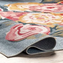 NuLOOM Lauryn Machine Washable Floral Area Rug 13 NuLOOM Lauryn Machine Washable Floral Area Rug