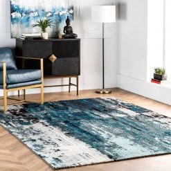 NuLOOM Living Room Abstract Haydee Area Rug