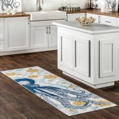 NuLOOM Patricia Machine Washable Octopus Area Rug 20 NuLOOM Patricia Machine Washable Octopus Area Rug