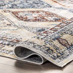 NuLOOM Clarabelle Machine Washable Traditional Diamonds Area Rug New Arrivals