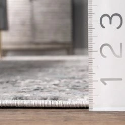 NuLOOM New Arrivals Lola Distressed Medallion Area Rug