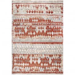 NuLOOM New Arrivals Julianne Distressed Geometric Trellis Area Rug