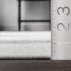 NuLOOM New Arrivals Romina Diamond Stripes Machine Washable Area Rug