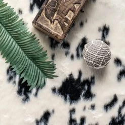 NuLOOM Faux Cowhide Washable Area Rug New Arrivals