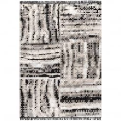 NuLOOM New Arrivals Nicolette Abstract Tile Soft Shag Fringe Area Rug