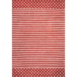 NuLOOM New Arrivals Hand Loomed Marlowe Stripes Area Rug