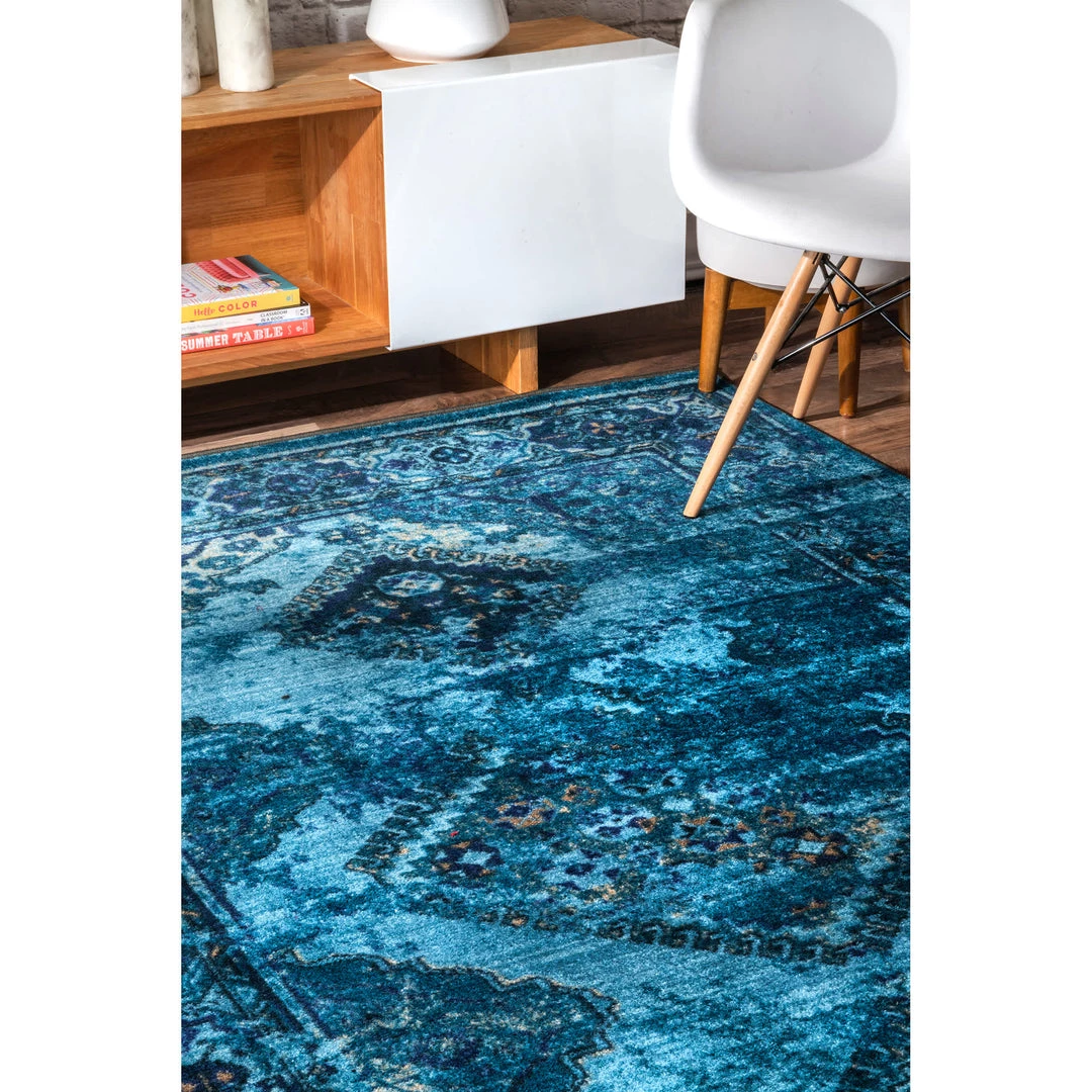 NuLOOM Traditional Distressed Tribal Lavonna Area Rug 10 NuLOOM Traditional Distressed Tribal Lavonna Area Rug