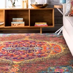 NuLOOM Vintage Medallion Maranda Area Rug