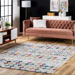 NuLOOM Moroccan Blythe Area Rug Living Room