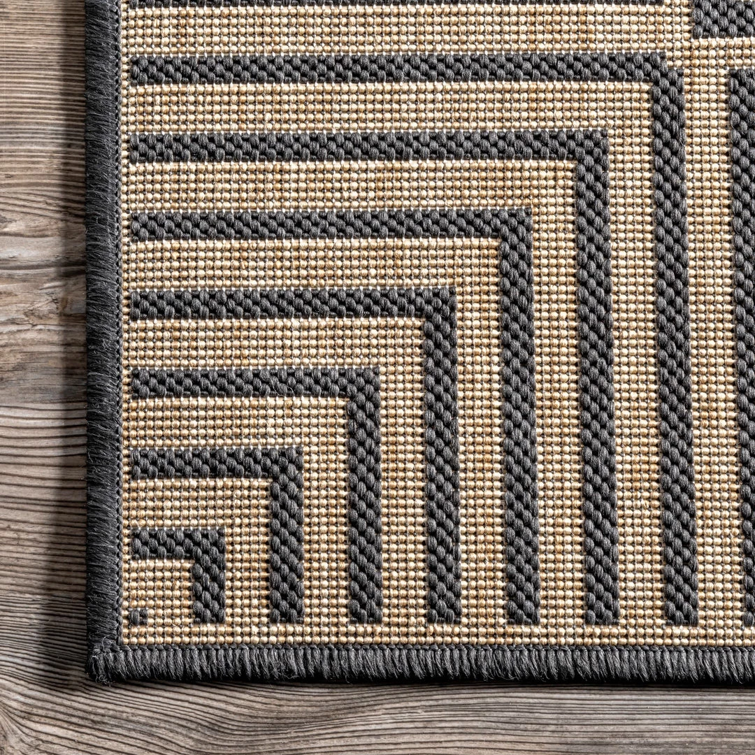 NuLOOM Asha Simple Border Indoor/Outdoor Area Rug New Arrivals 5 NuLOOM Asha Simple Border Indoor/Outdoor Area Rug New Arrivals