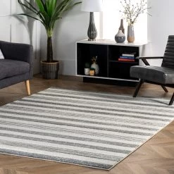 NuLOOM Contemporary Striped Kelsi Area Rug