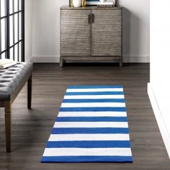 NuLOOM Gracen Cotton Stripe Area Rug New Arrivals