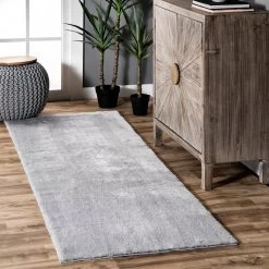 NuLOOM Washable Solid Shag Area Rug