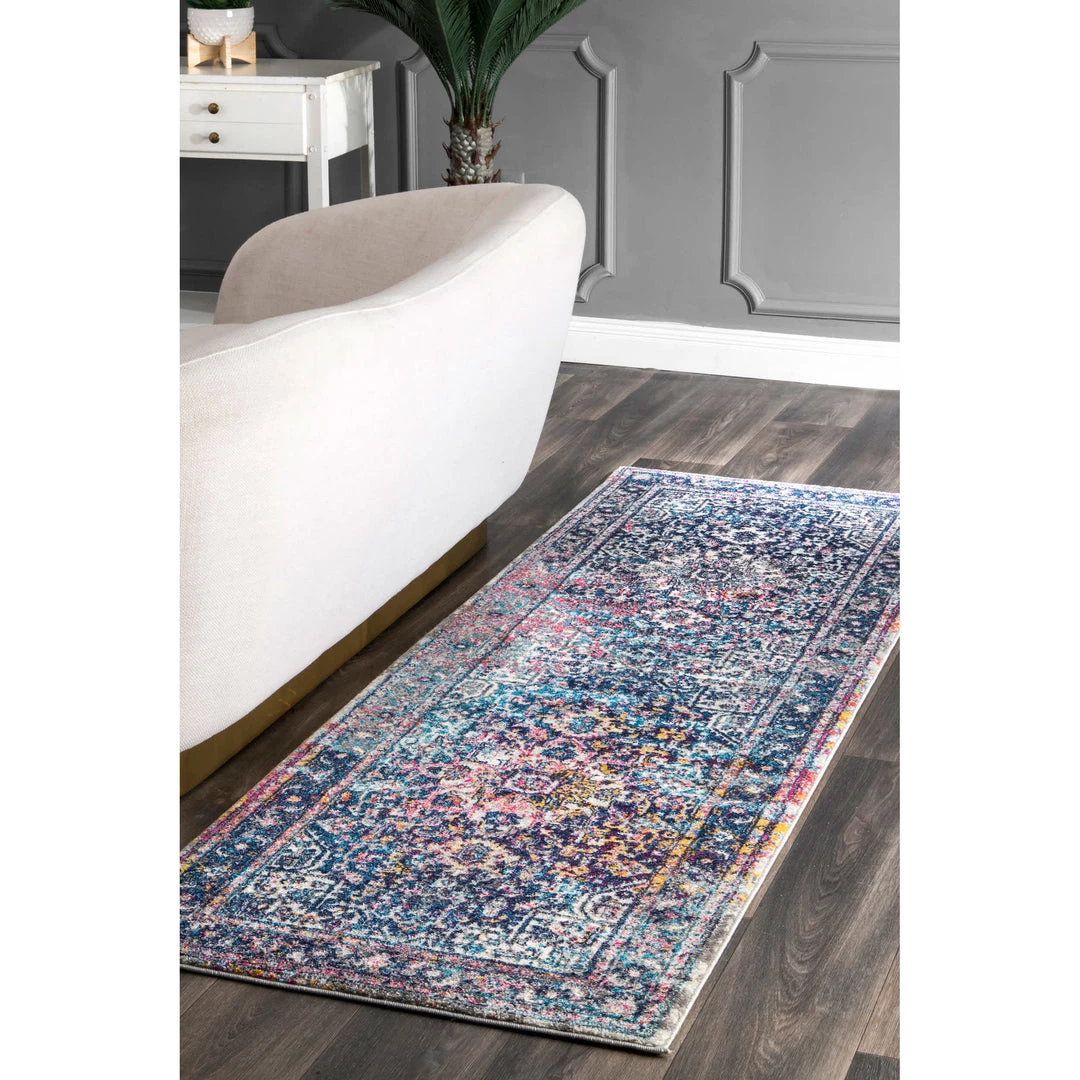 NuLOOM Best Sellers Vintage Lilah Medallion Area Rug 10 NuLOOM Best Sellers Vintage Lilah Medallion Area Rug
