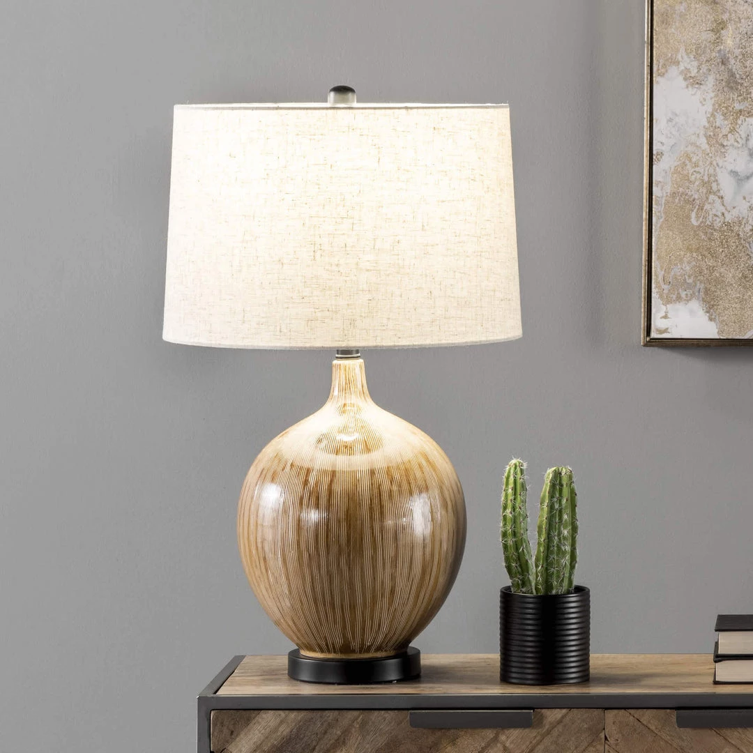NuLOOM New Arrivals Elmont 27" Ceramic Table Lamp 2 NuLOOM New Arrivals Elmont 27" Ceramic Table Lamp
