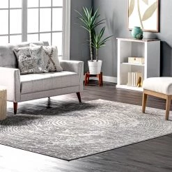 NuLOOM Lorraine Textured Abstract Maze Area Rug New Arrivals