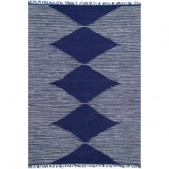 NuLOOM New Arrivals Collins Lined Diamonds Area Rug