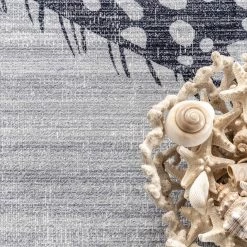 NuLOOM Starfish And Stripes Machine Washable Area Rug New Arrivals