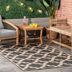 NuLOOM New Arrivals Shiloh Geometric Star Indoor/Outdoor Area Rug