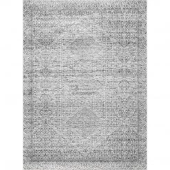 NuLOOM New Arrivals Hart Machine Washable Abstract Tribal Area Rug