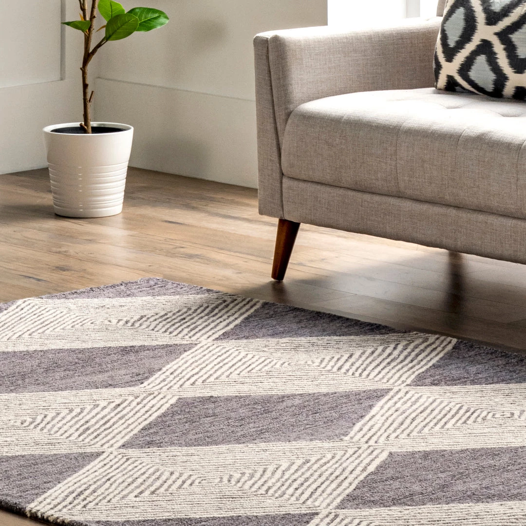 NuLOOM Nicole Hand Tufted Diamond Trellis Wool Area Rug 9 NuLOOM Nicole Hand Tufted Diamond Trellis Wool Area Rug