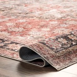 NuLOOM New Arrivals Emelina Traditional Persian Machine Washable Area Rug