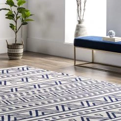 NuLOOM Cecilia Geometric Tribal Bands Area Rug New Arrivals
