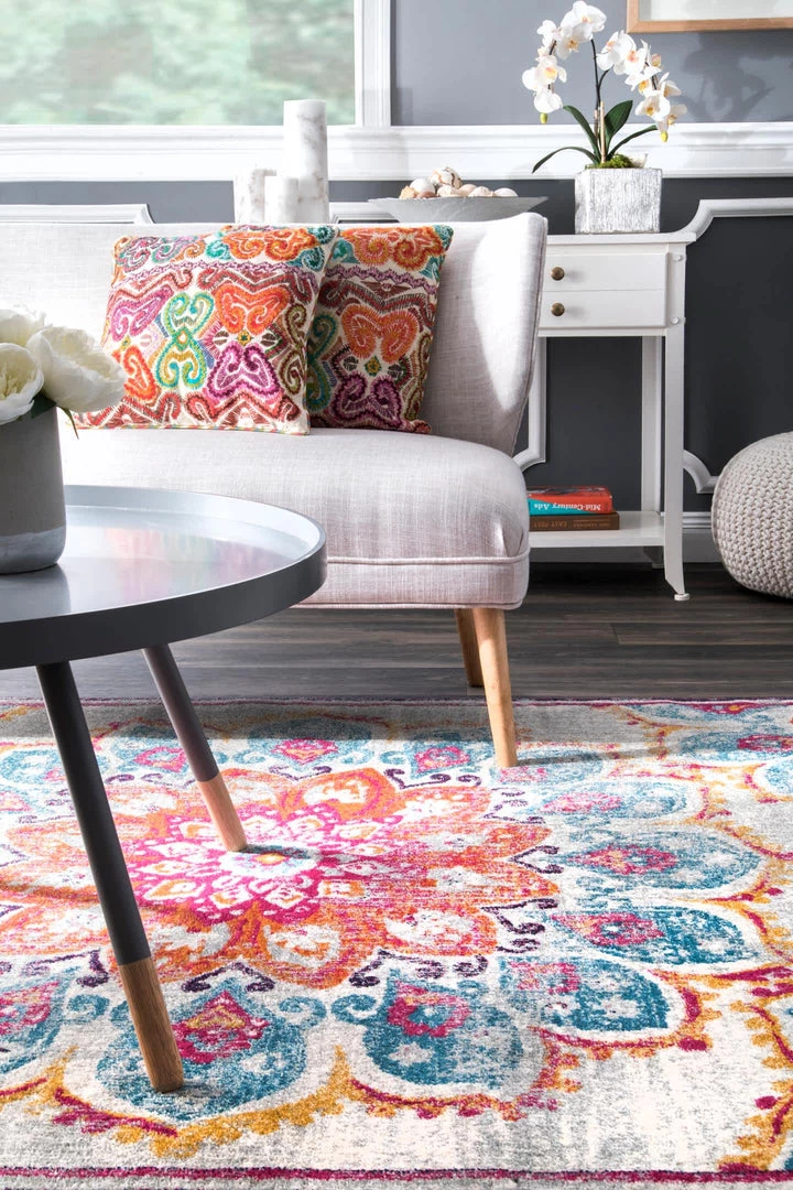 NuLOOM New Arrivals Vintage Floral Kiyoko Area Rug 9 NuLOOM New Arrivals Vintage Floral Kiyoko Area Rug