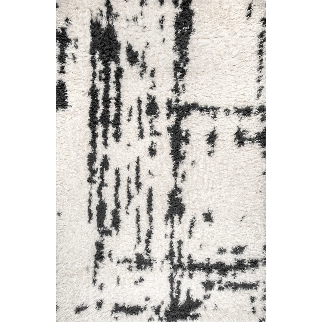 NuLOOM Amabella Abstract Cozy Soft & Fluffy Shag Area Rug 1 NuLOOM Amabella Abstract Cozy Soft & Fluffy Shag Area Rug