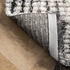 NuLOOM Mandi Soft Shag Abstract Fringe Area Rug New Arrivals