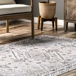NuLOOM Marley Geometric Bordered Area Rug New Arrivals