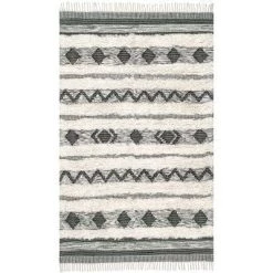 NuLOOM New Arrivals Nylah Shaggy Diamonded Stripes