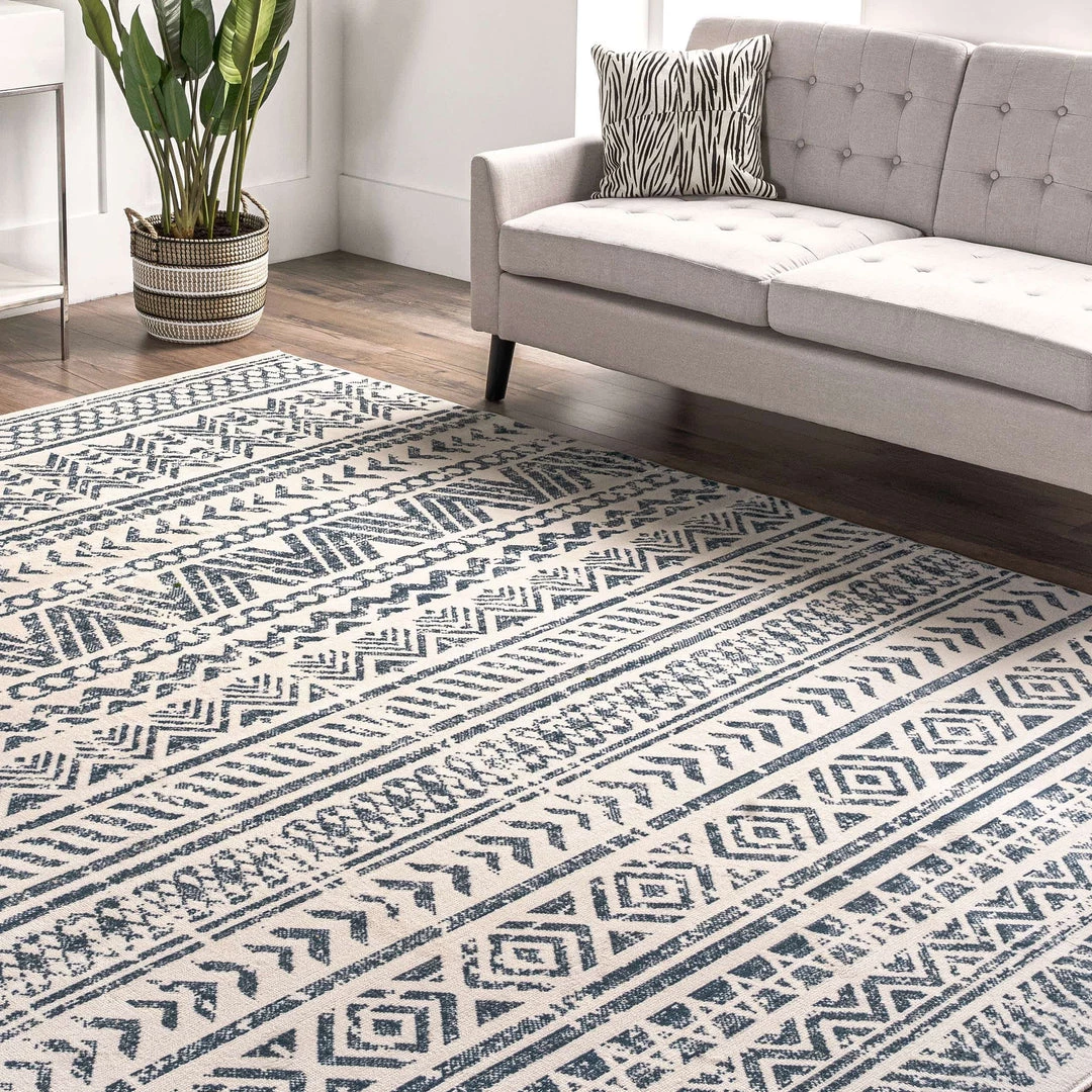 NuLOOM New Arrivals Chloe Tribal Motif Banded Area Rug 9 NuLOOM New Arrivals Chloe Tribal Motif Banded Area Rug