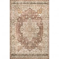 NuLOOM Lorena Hand Woven Traditional Medallion Flatweave Area Rug