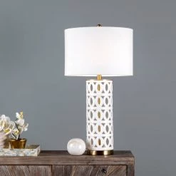 NuLOOM New Arrivals Emerson 31" Ceramic Table Lamp