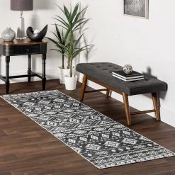 NuLOOM New Arrivals Shelby Washable Graphic Area Rug