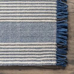 NuLOOM Jennie Hand Loomed Wool Striped Flatweave Fringe Area Rug New Arrivals 13 NuLOOM Jennie Hand Loomed Wool Striped Flatweave Fringe Area Rug New Arrivals