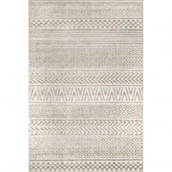 NuLOOM New Arrivals Kamryn Textured Tribal Indoor/Outdoor Area Rug