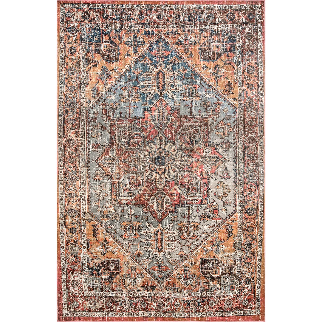 NuLOOM Traditional Amber Medallion 1 NuLOOM Traditional Amber Medallion