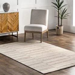 NuLOOM Karmen Handmade Striped Wool-Blend Flatweave Area Rug