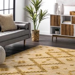 NuLOOM New Arrivals Handmade Moroccan Julianne Jute Area Rug