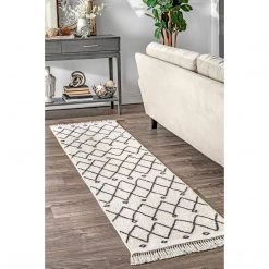 NuLOOM Krystal Trellis Tassel Area Rug New Arrivals