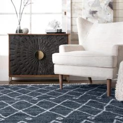 NuLOOM Krystal Trellis Tassel Area Rug New Arrivals