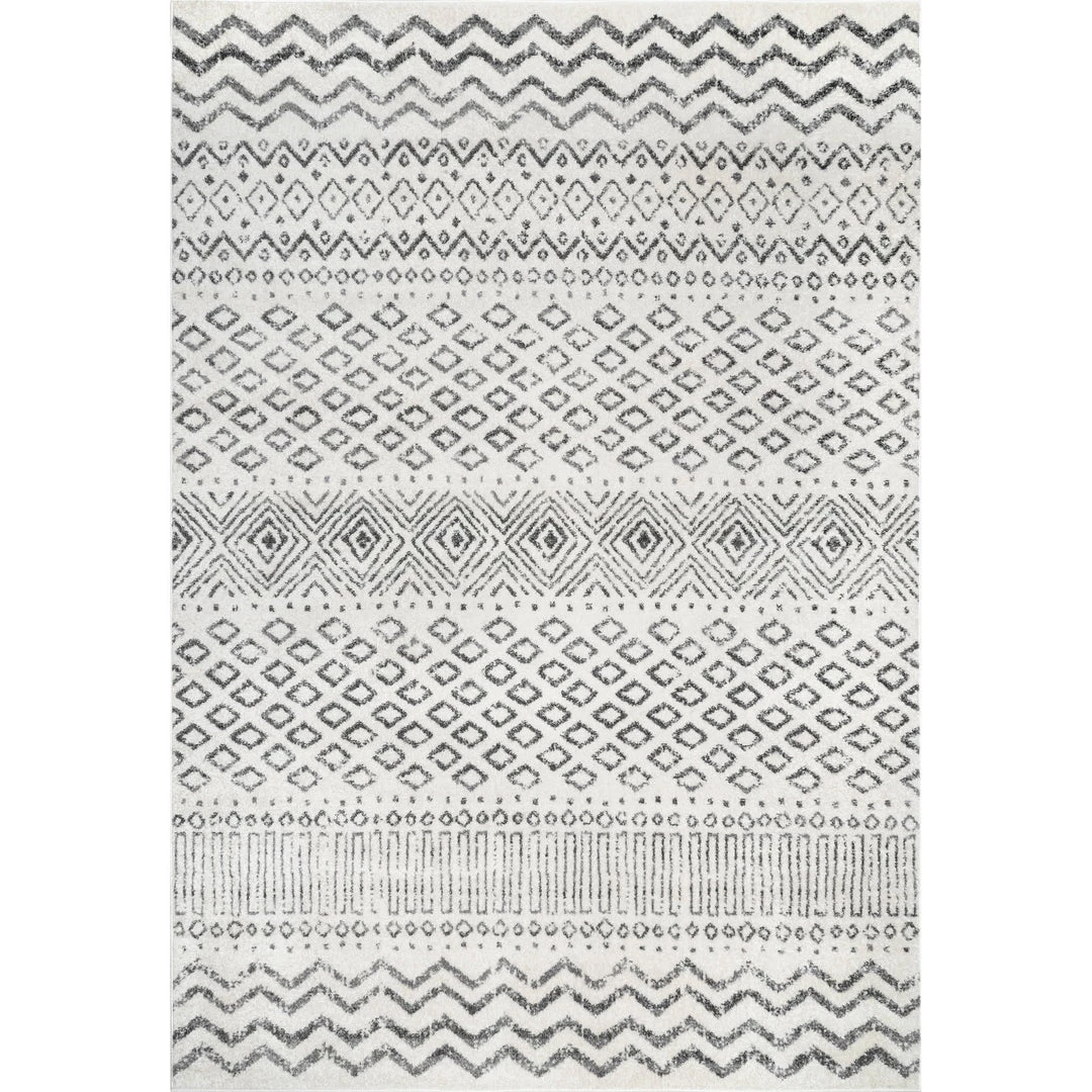 NuLOOM Evelyn Geometric Stripes Area Rug 1 NuLOOM Evelyn Geometric Stripes Area Rug