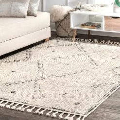 NuLOOM New Arrivals Camilla Moroccan Tassel Rug